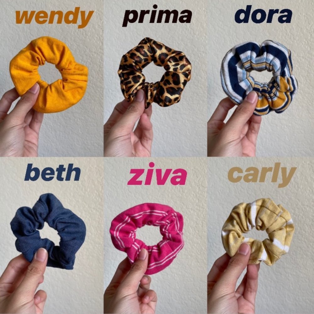 3 Scrunchies - Picture 2 of 4